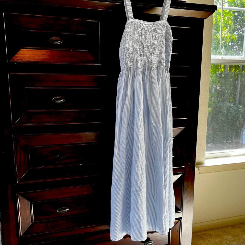 NWT Gingham J.Crew coverup Size Small